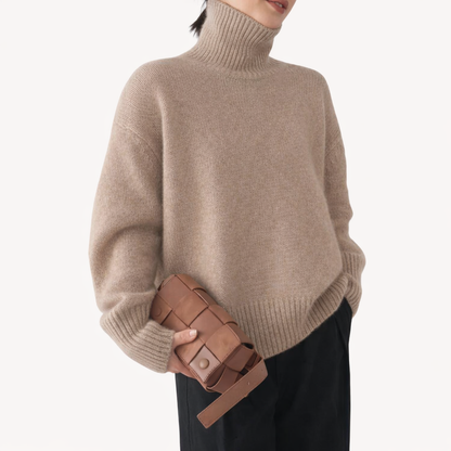 Juliette – luksusowy sweter z golfem