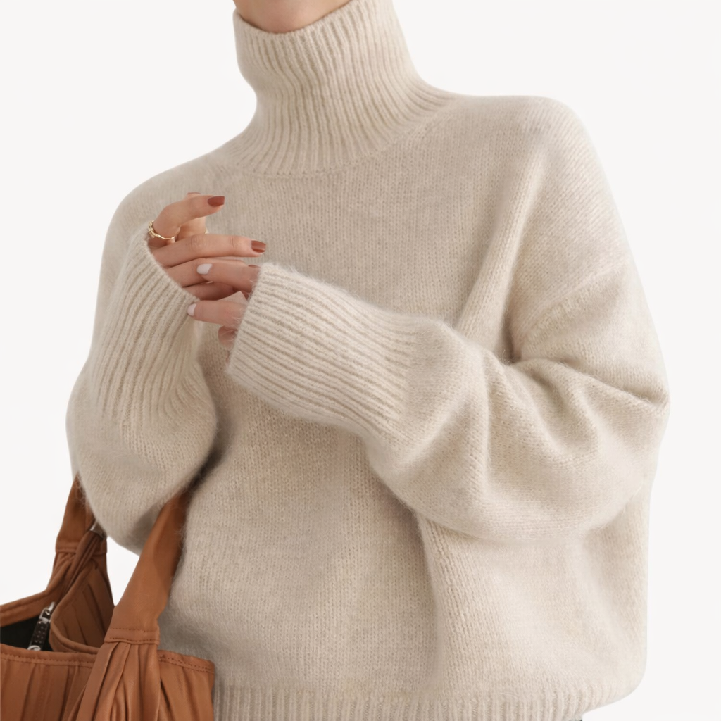 Juliette – luksusowy sweter z golfem